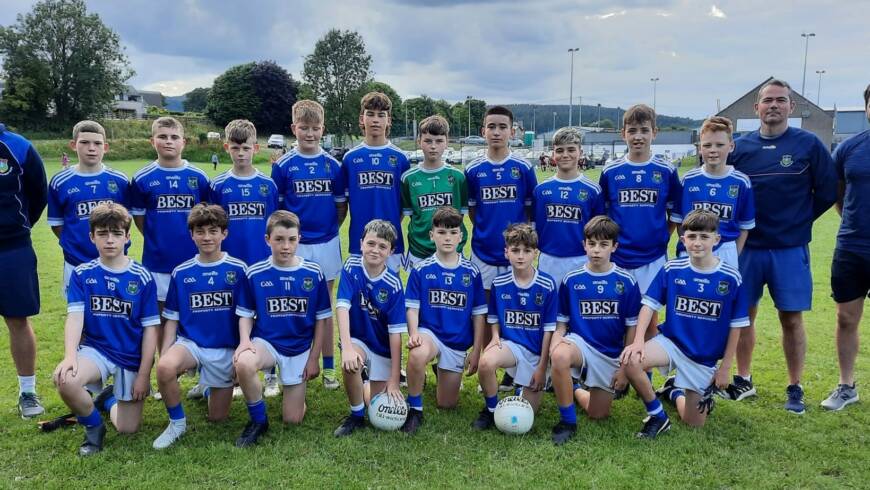 New Jerseys bring out the “Best” in U13 Footballers !